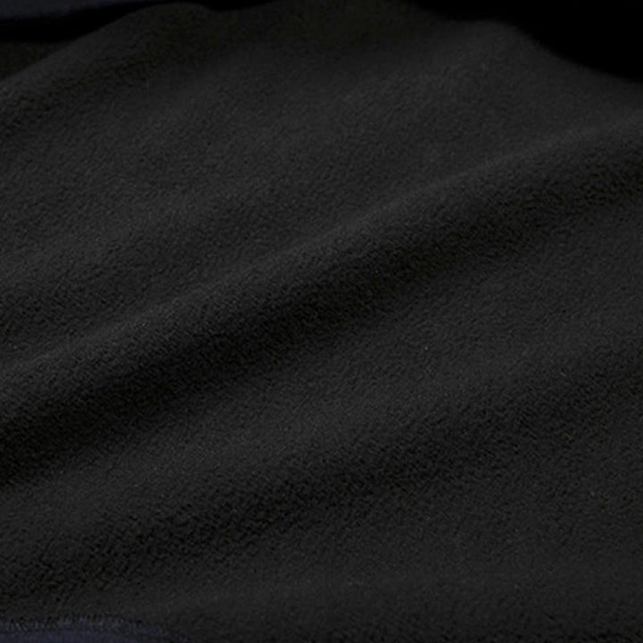 Buddha Stones Solid Color Men's V-Neck Long Sleeve Shirt Jacquard Cotton Clothing - image 8