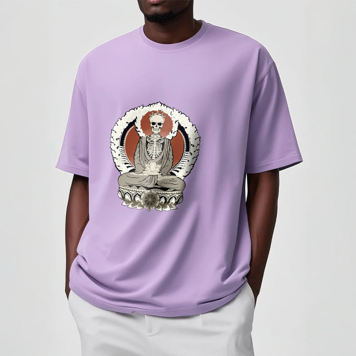 Buddha Stones Skeleton Pattern Tee T-shirt - image 17
