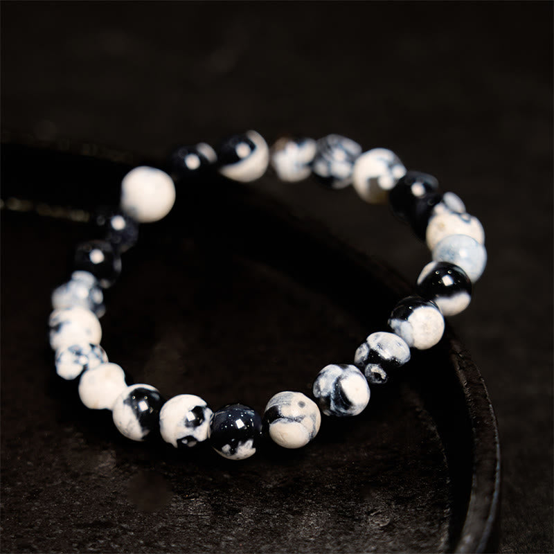 Buddha Stone Orca Agate Protection Bracelet - image 6