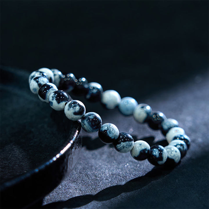 Buddha Stone Orca Agate Protection Bracelet - image 7
