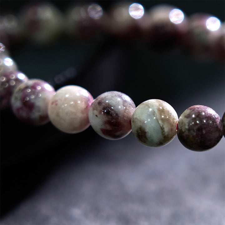 Buddha Stone Plum Blossom Tourmaline Balance Bracelet - image 7