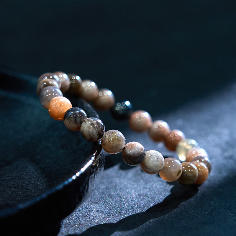 Buddha Stone Black Moonstone Soothing Bracelet - image 6