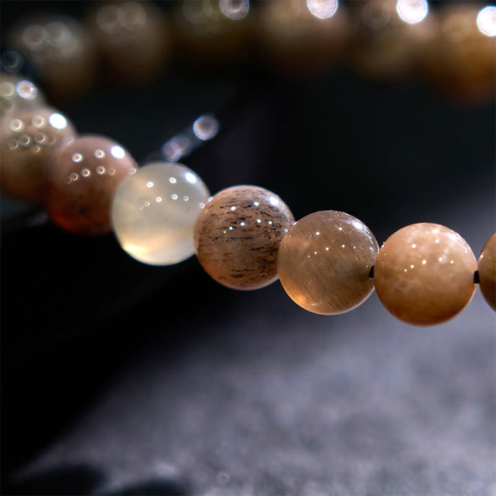 Buddha Stone Black Moonstone Soothing Bracelet - image 7