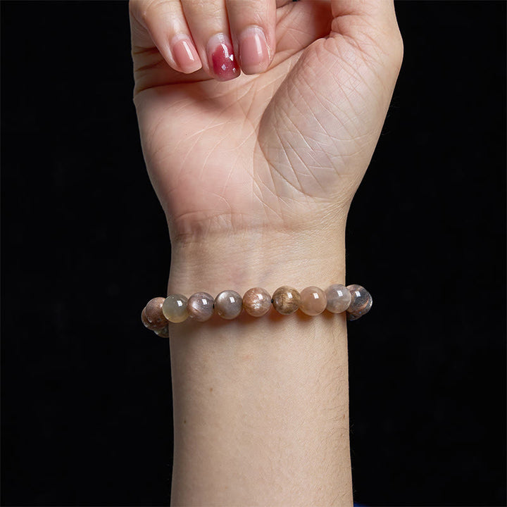 Buddha Stone Black Moonstone Soothing Bracelet - image 4