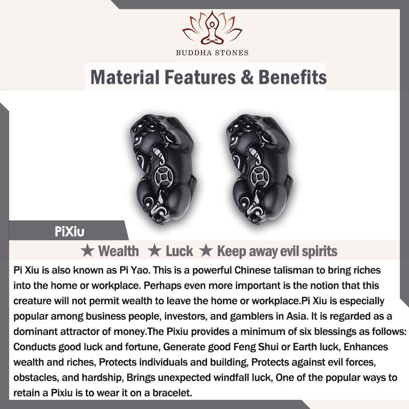 Buddha Stones Pi Xiu Carrying Compass Fu Character Copper Brass Luck Wealth Bracelet Bangle - image 4