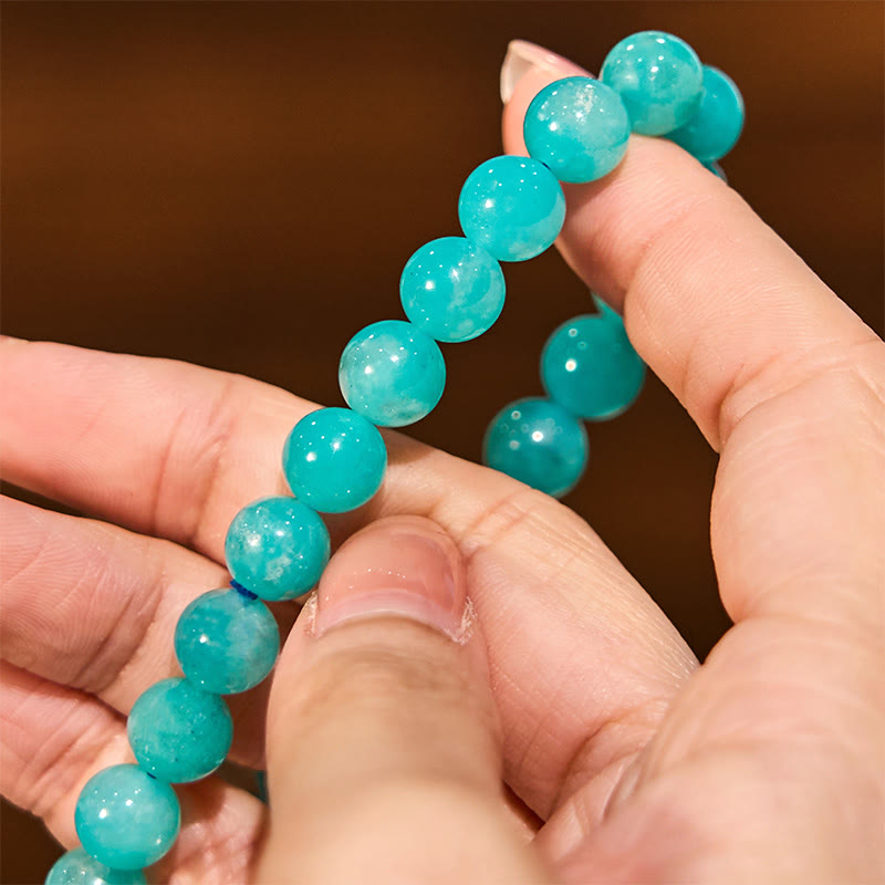 Buddha Stone Amazonite Positive Balance Bracelet - image 7