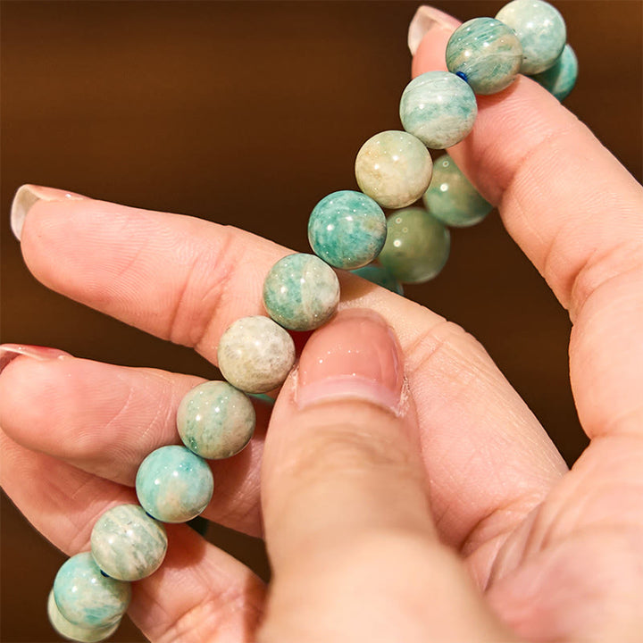 Buddha Stone Amazonite Positive Balance Bracelet - image 5