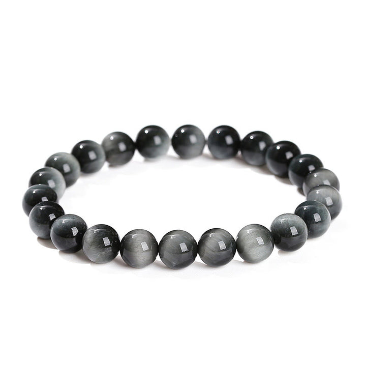 Buddha Stones Natural Eagle's Eye Stone Courage Positive Bracelet - image 8