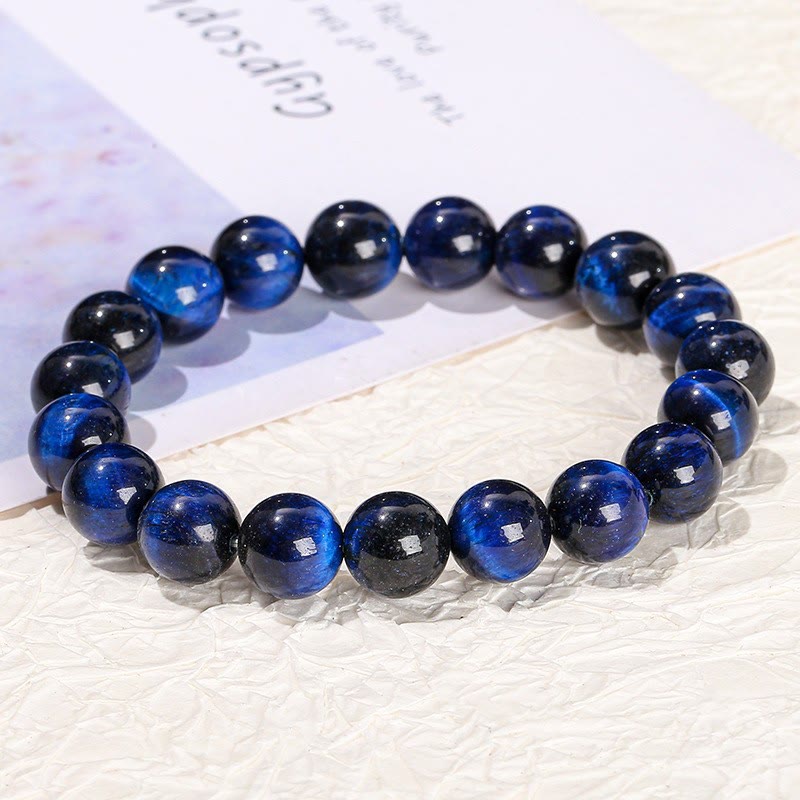 Buddha Stones Blue Tiger Eye Balance Bracelet - image 1