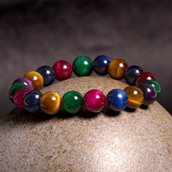 Buddha Stones Tiger Eye Resolve Courage Bracelet - image 22