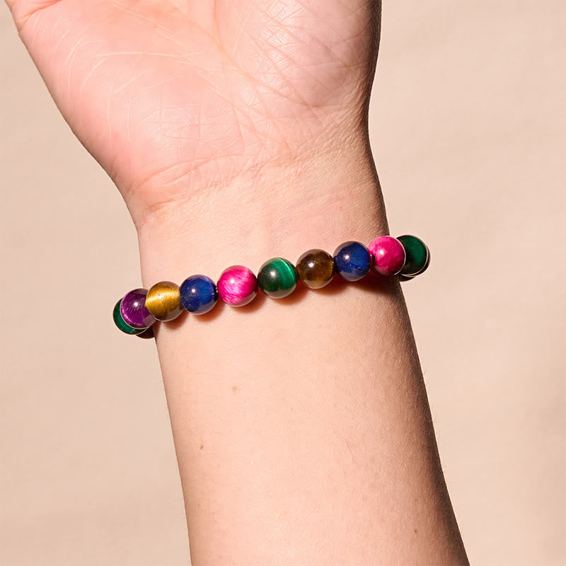 Buddha Stones Tiger Eye Resolve Courage Bracelet - image 12