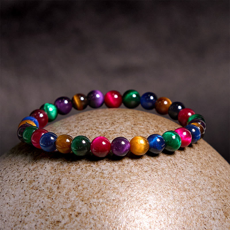 Buddha Stones Tiger Eye Resolve Courage Bracelet - image 8