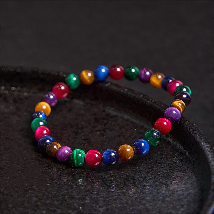 Buddha Stones Tiger Eye Resolve Courage Bracelet - image 1