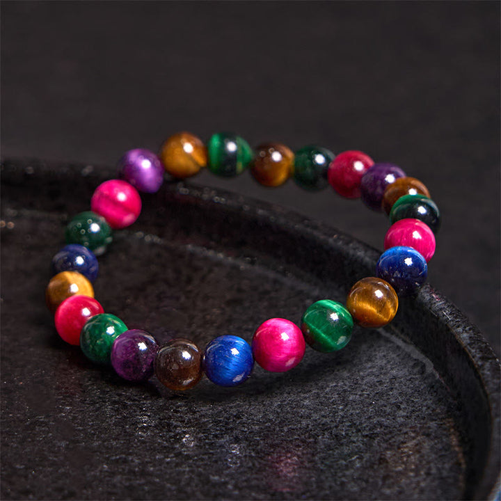 Buddha Stones Tiger Eye Resolve Courage Bracelet - image 10
