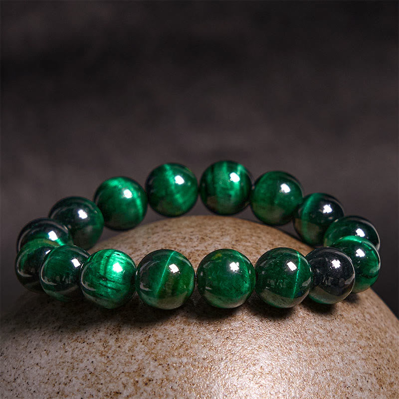 Buddha Stones Tiger Eye Growth Healing Energy Bracelet - image 12