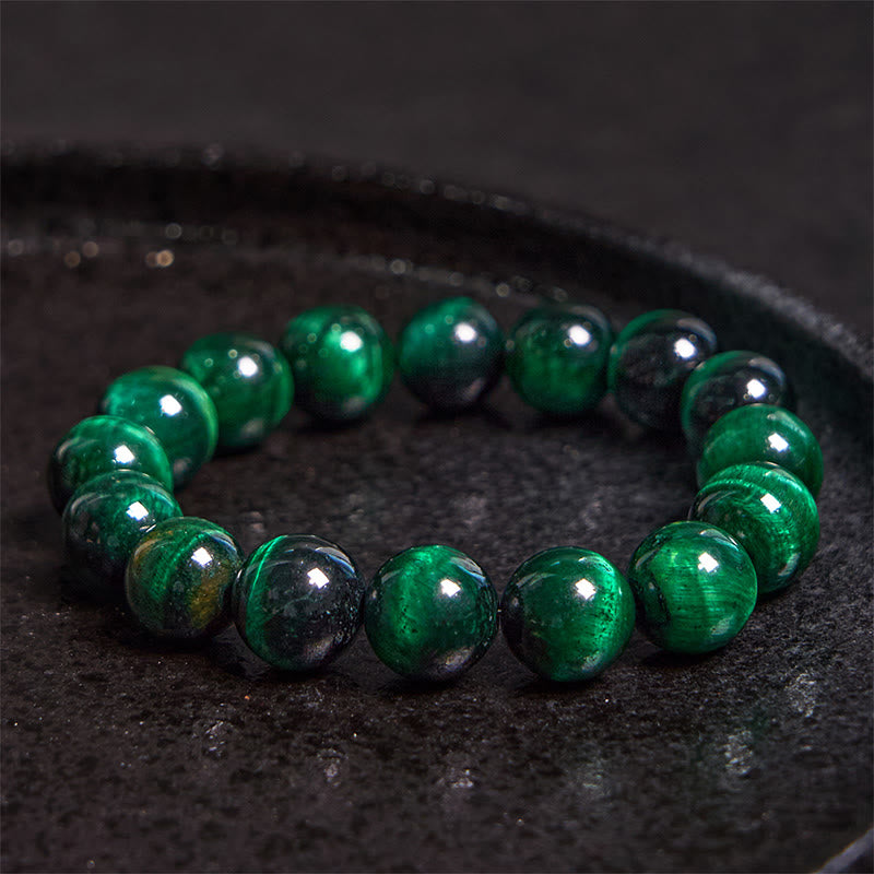 Buddha Stones Tiger Eye Growth Healing Energy Bracelet - image 1