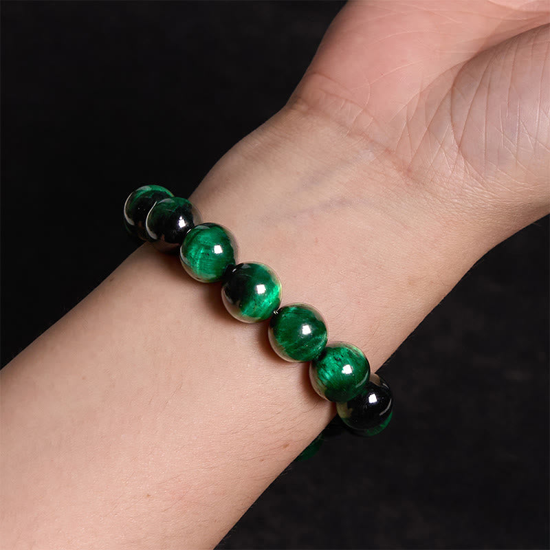 Buddha Stones Tiger Eye Growth Healing Energy Bracelet - image 14