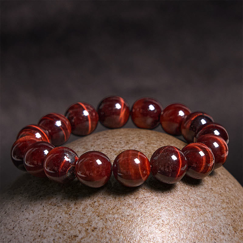 Buddha Stones Natural Tiger Eye Healing Bead Bracelet - image 22