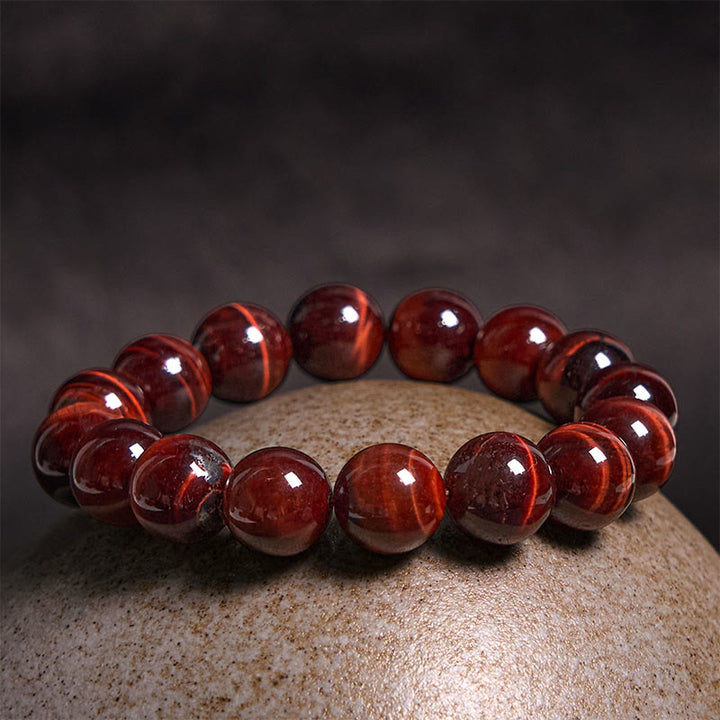 Buddha Stones Natural Tiger Eye Healing Bead Bracelet - image 22