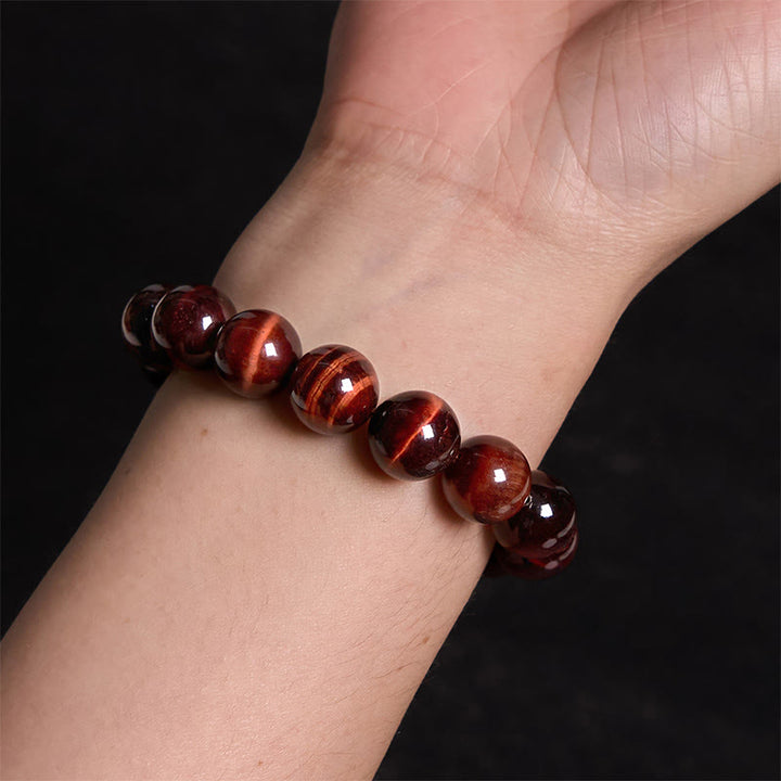 Buddha Stones Natural Tiger Eye Healing Bead Bracelet - image 23
