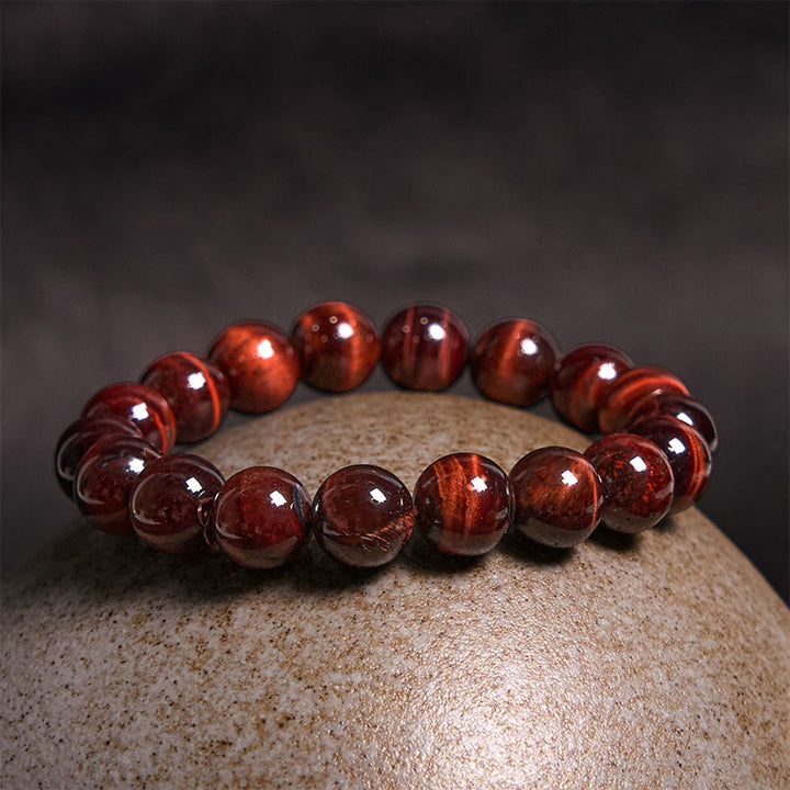 Buddha Stones Natural Tiger Eye Healing Bead Bracelet - image 15