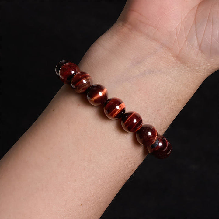 Buddha Stones Natural Tiger Eye Healing Bead Bracelet - image 16