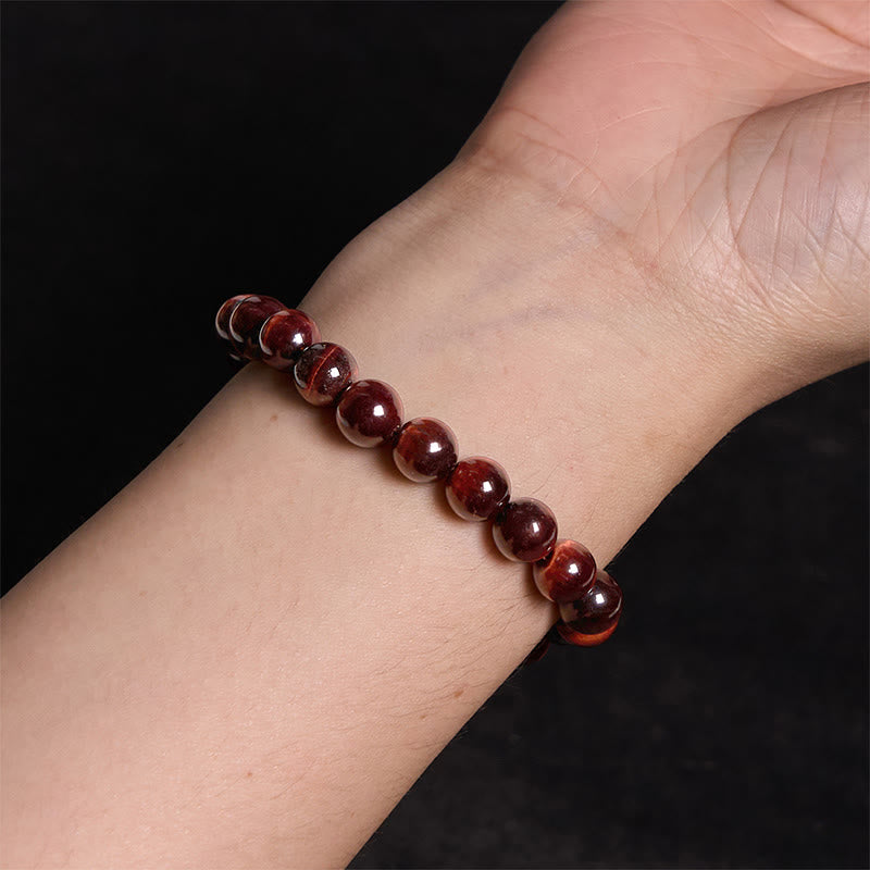 Buddha Stones Natural Tiger Eye Healing Bead Bracelet - image 8