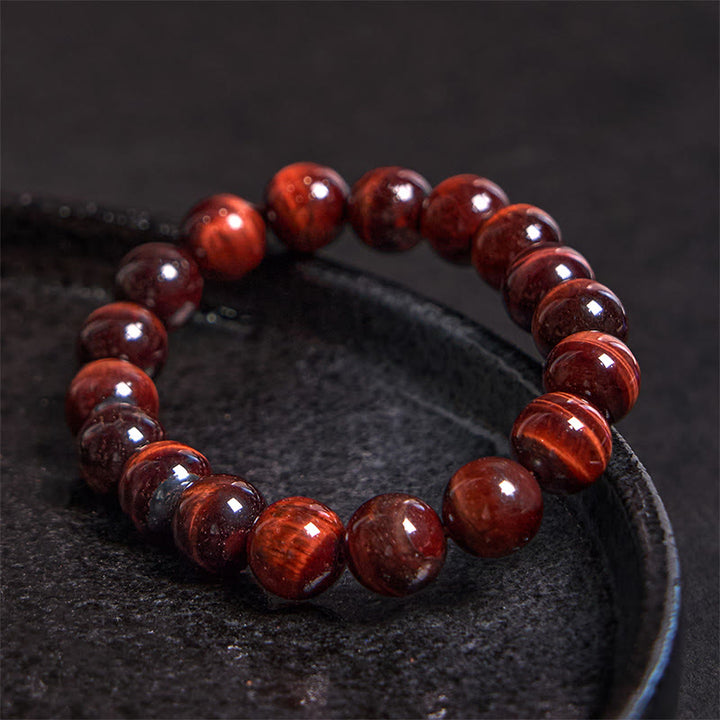 Buddha Stones Natural Tiger Eye Healing Bead Bracelet - image 14