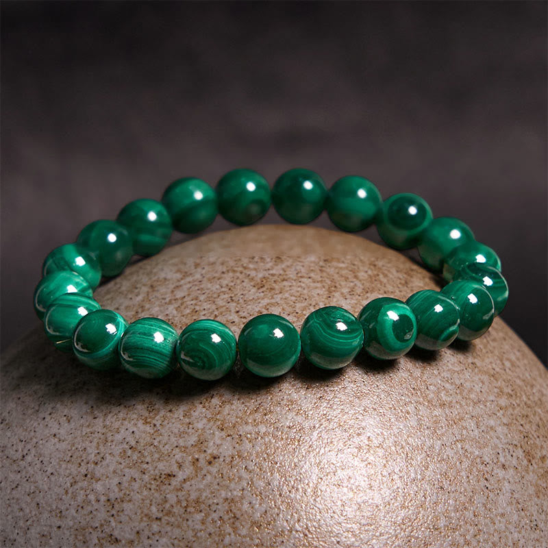Buddha Stones Natural Malachite Protection Calmness Bracelet - image 11