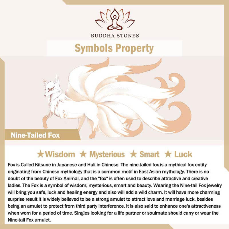 Buddha Stones Natural White Crystal Mini Small Nine Tailed Fox Carved Healing Home Decoration - image 6