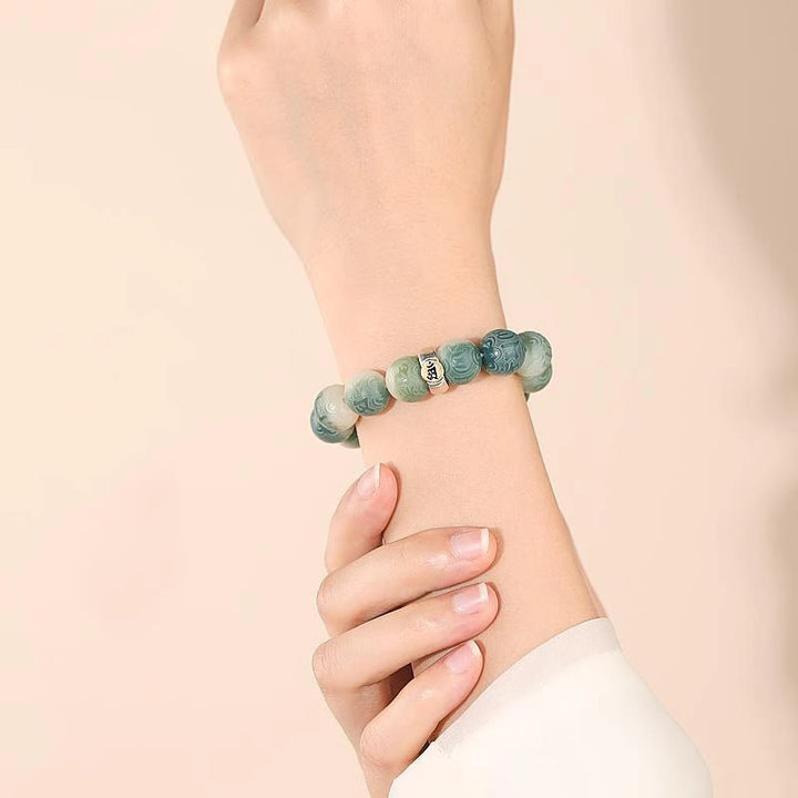 Buddha Stones Chinese Zodiac Natal Buddha Bodhi Seed Om Mani Padme Hum Engraved Wisdom Bracelet - image 16