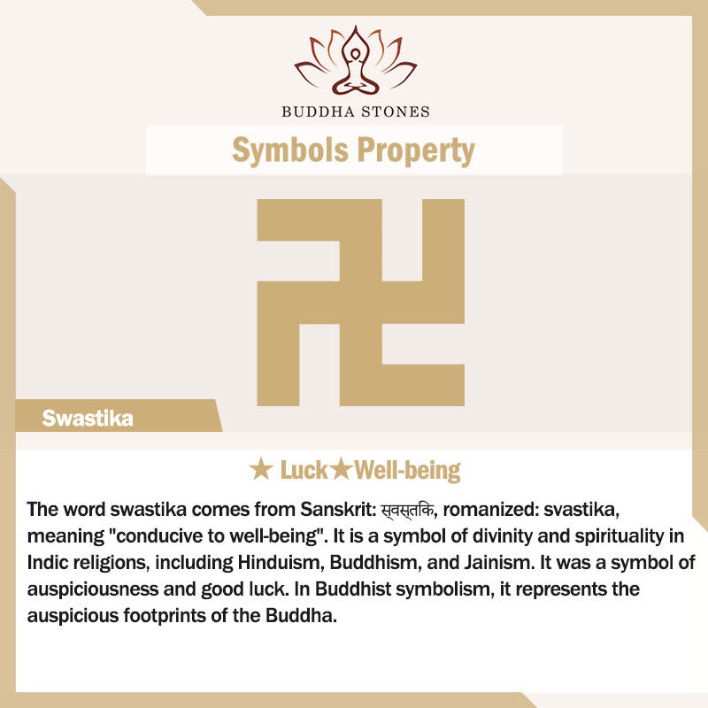 Buddha Stones Swastika Pattern Vajra Protection Mantra Natural Various Crystal Black Obsidian Purification Necklace Pendant - image 3