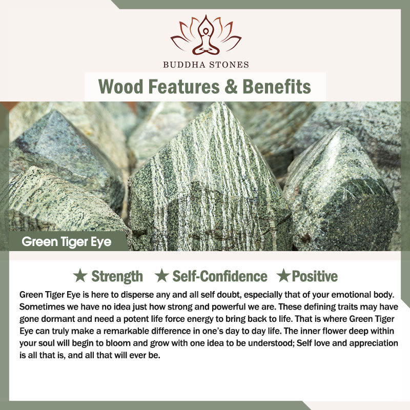 Buddha Stones Five Elements Various Agate Crystal Green Strawberry Quartz Moss Agate Green Phantom Luck Bracelet - image 10