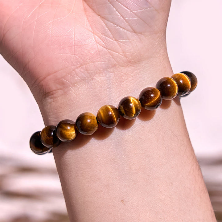 Buddha Stones Tiger Eye Strength Bracelet - image 4