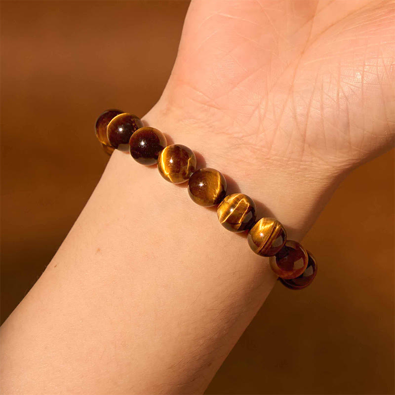 Buddha Stones Tiger Eye Strength Bracelet - image 3