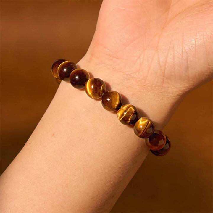 Buddha Stones Tiger Eye Strength Bracelet - image 3