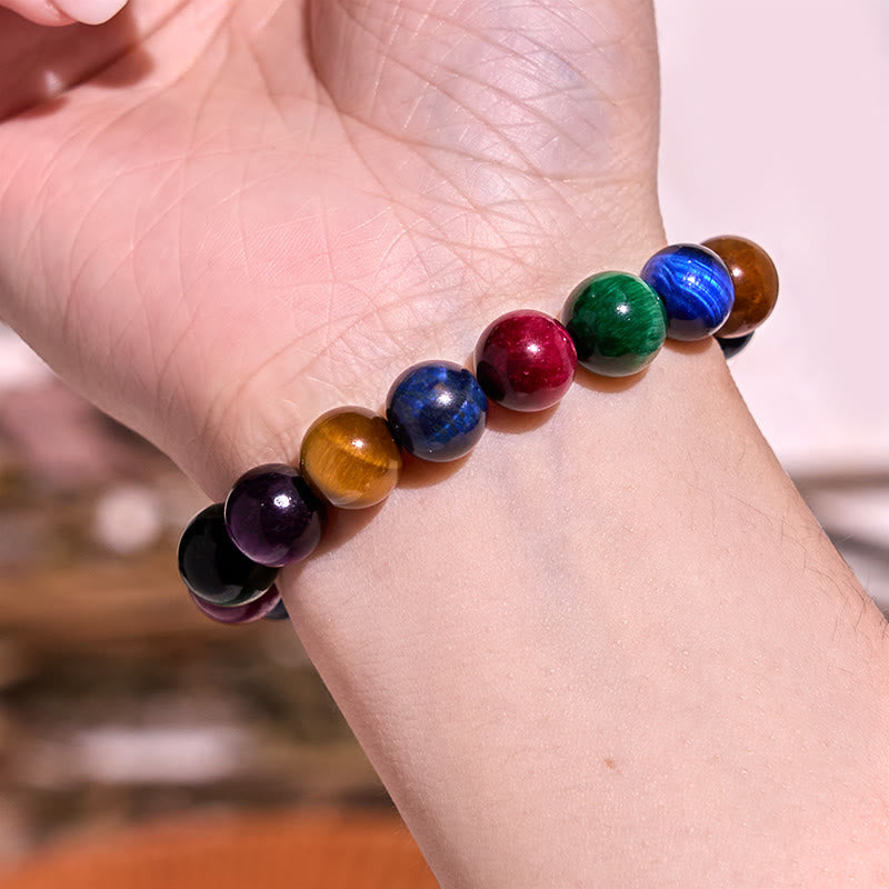 Buddha Stones Tiger Eye Resolve Courage Bracelet - image 20