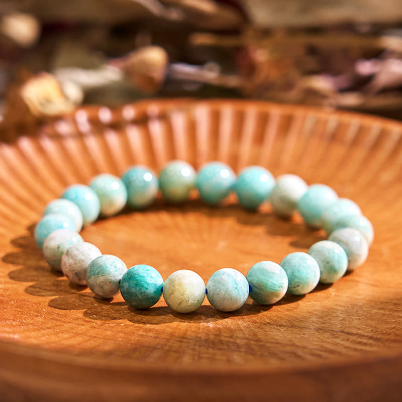 Buddha Stone Amazonite Positive Balance Bracelet - image 1