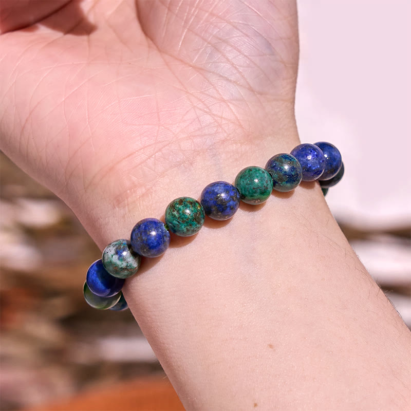 Buddha Stones Lazurite Lapis Lazuli Serenity Bracelet - image 2