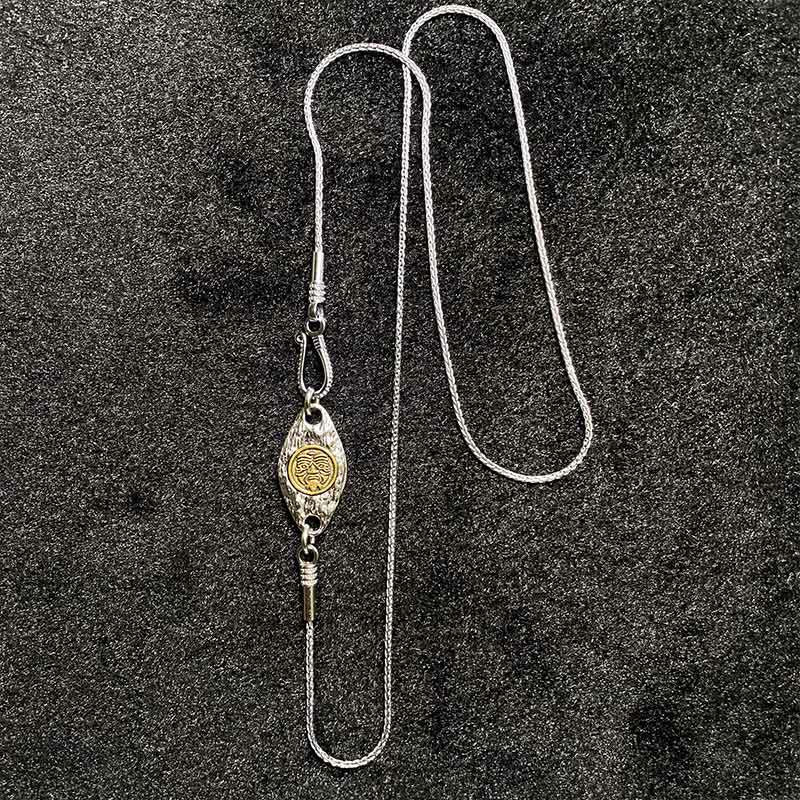 Buddha Stones 925 Sterling Silver Thousand-armed Guanyin Kwan Yin Avalokiteśvara Wealth Necklace Pendant - image 16