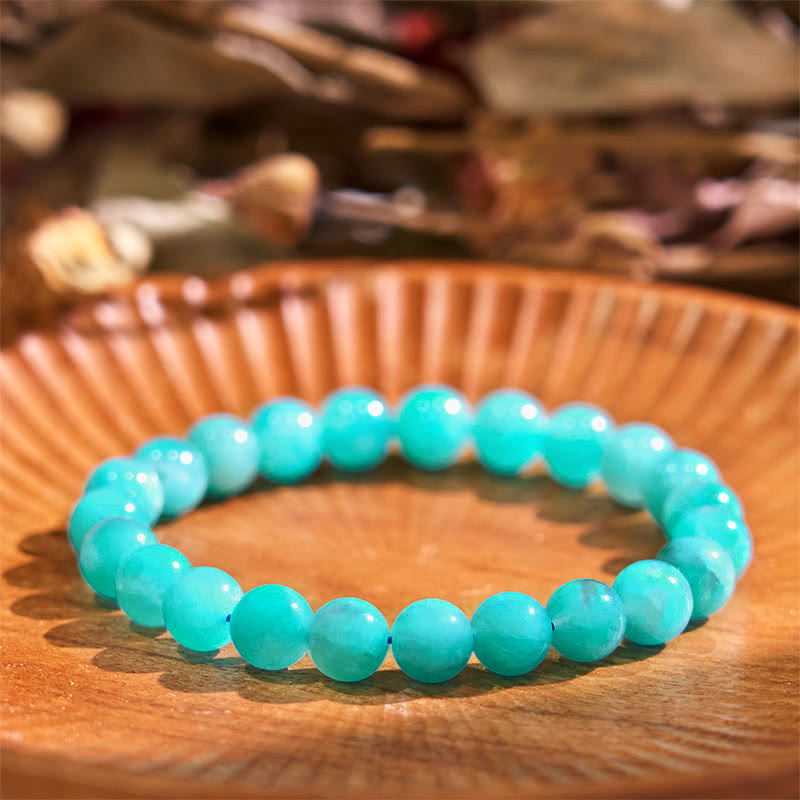 Buddha Stone Amazonite Positive Balance Bracelet - image 1