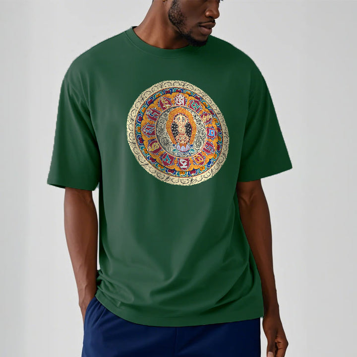 Buddha Stones Dorje Vajra Mandala Buddha Cotton Tee T-shirt - image 8