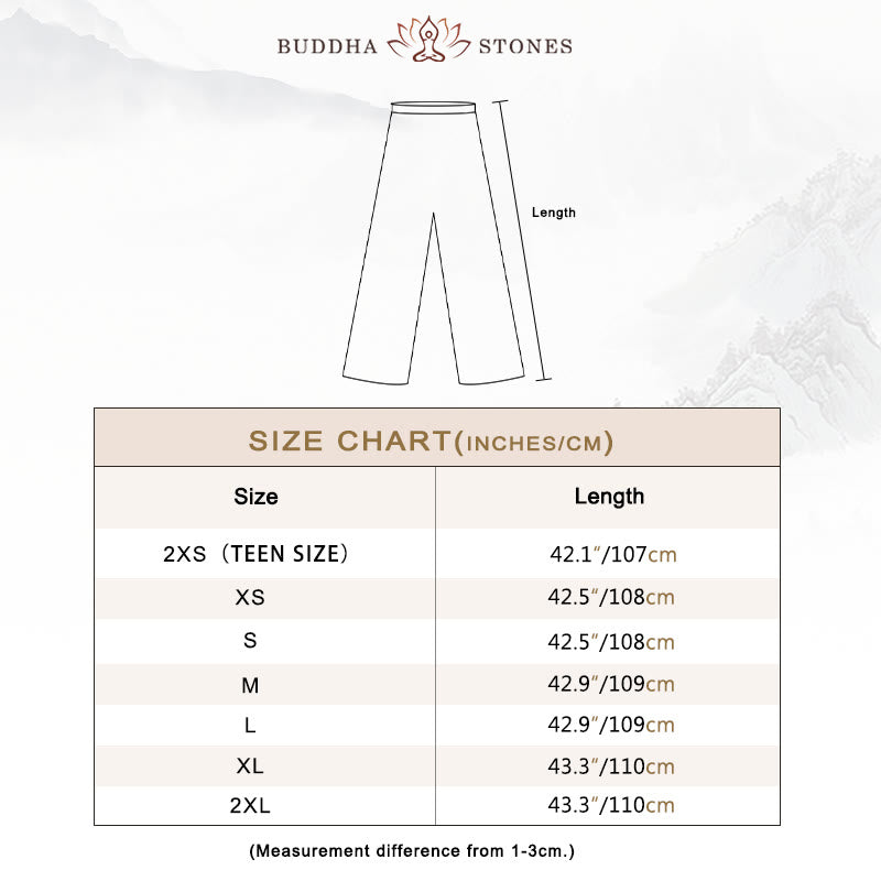 Buddha Stones White Crane Sea Cotton Linen Meditation Prayer Spiritual Zen Tai Chi Qigong Practice Clothing Set - image 6