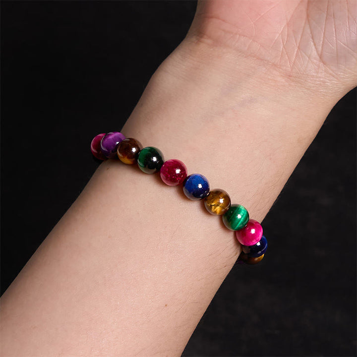 Buddha Stones Various Tiger Eye Confidence Bracelet - image 72