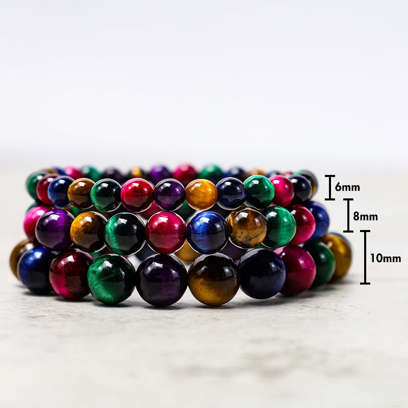 Buddha Stones Various Tiger Eye Confidence Bracelet - image 78