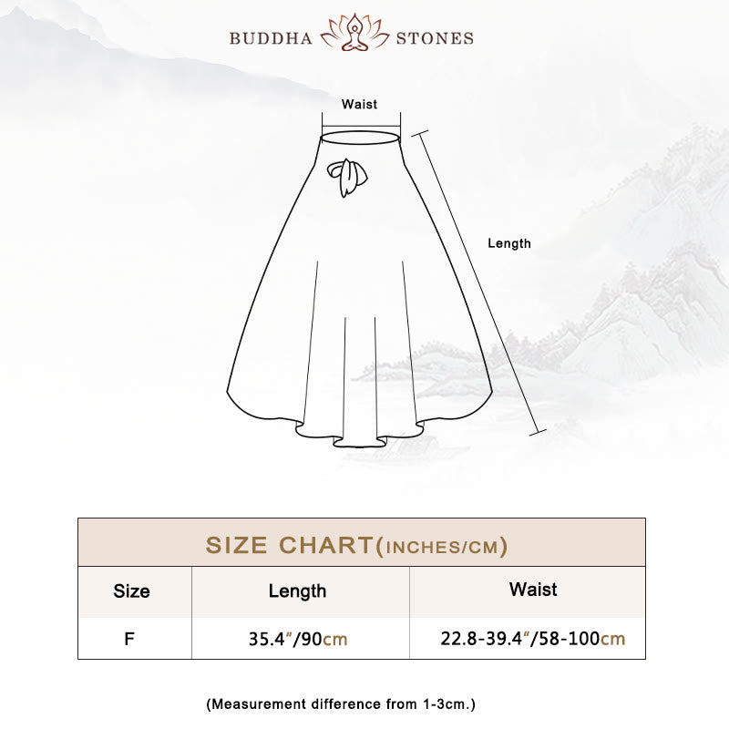 Buddha Stones Two Style Wear Boho Elephant Geometry Lace-up Skirt Dress - image 5