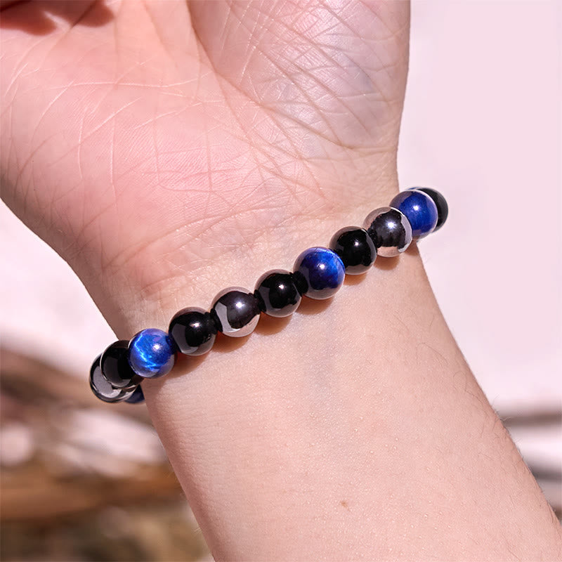 Buddha Stone Various Crystals Malachite Lazurite Hemimorphite Calmness Bracelet - image 76