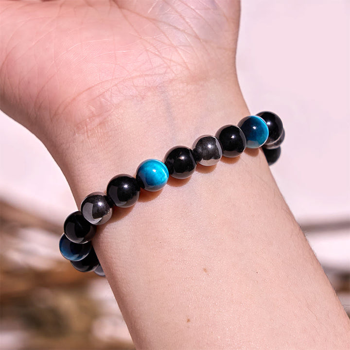 Buddha Stone Various Crystals Malachite Lazurite Lapis Lazuli Hemimorphite Calmness Bracelet - image 78