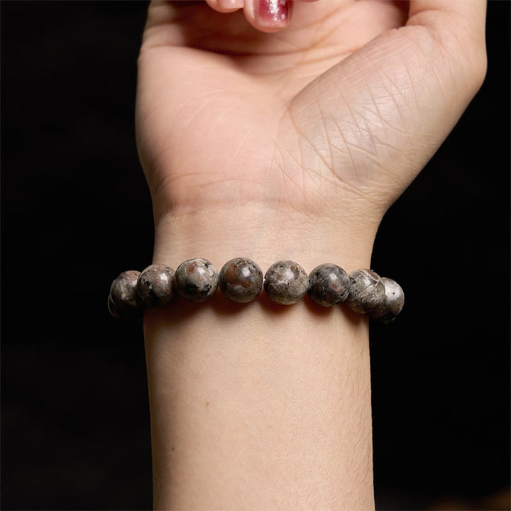 Buddha Stone Various Crystals Malachite Lazurite Hemimorphite Calmness Bracelet - image 81