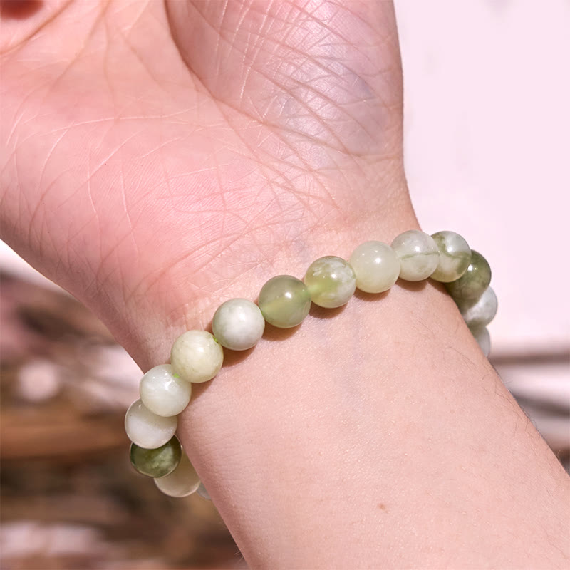 Buddha Stone Various Crystals Malachite Lazurite Hemimorphite Calmness Bracelet - image 96